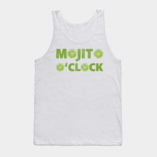 Mojito o'clock rum cocktail drinkers gift Tank Top